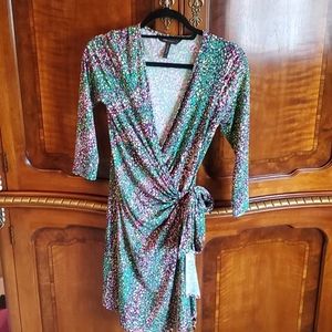 Bcbg size xs wrap dress